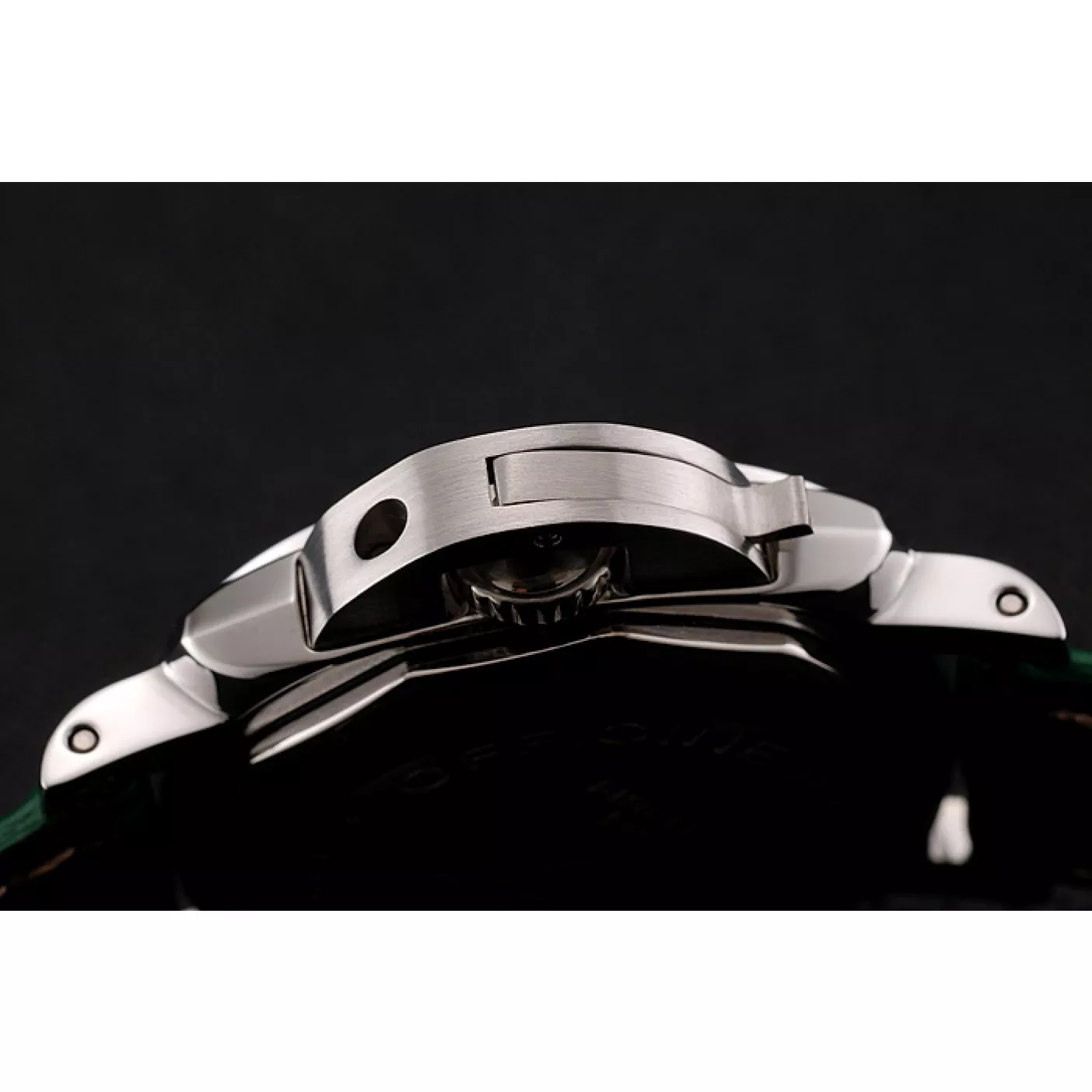 Cheap Panerai Radiomir White Dial Stainless Steel Case Green Leather Strap 1453804 0120