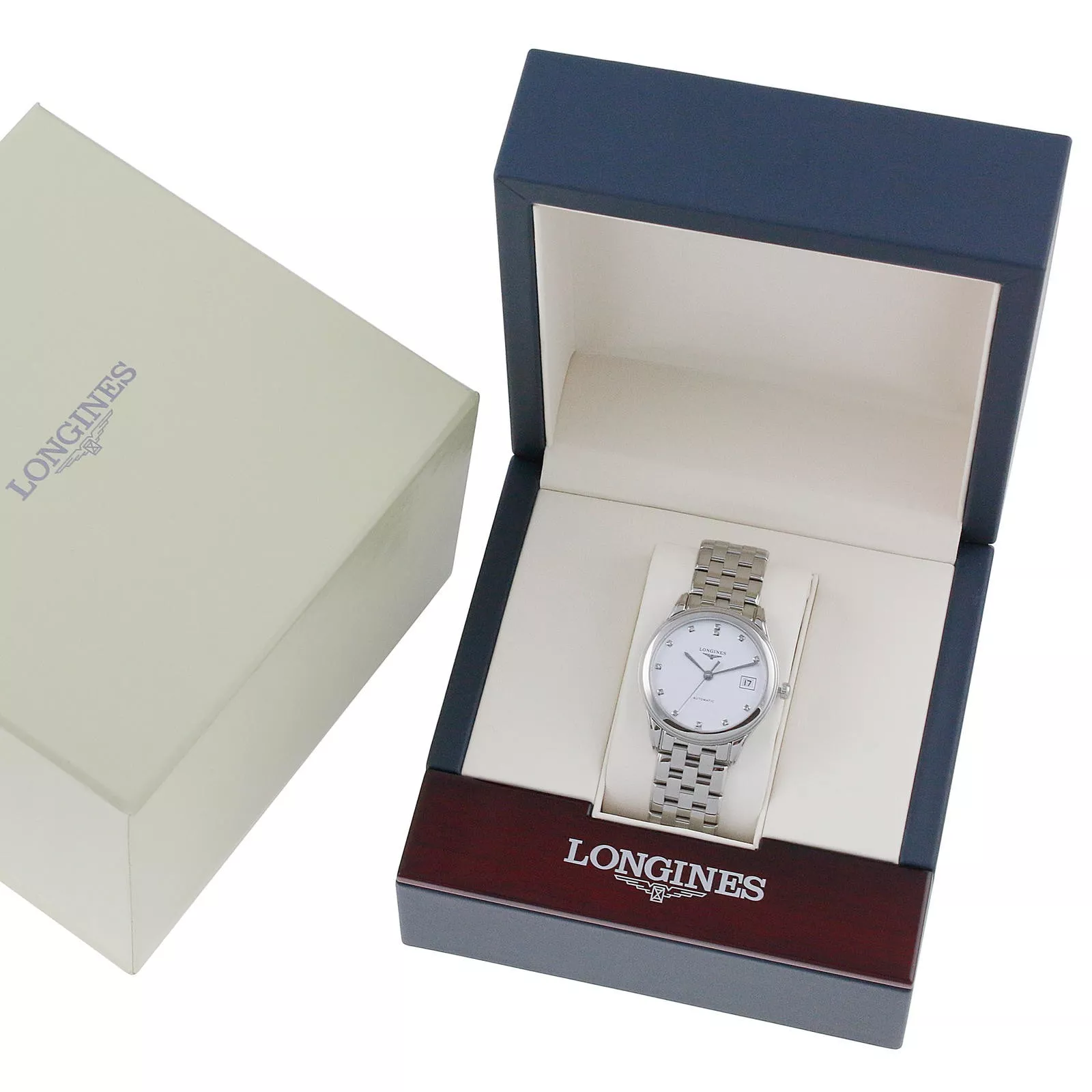 Affordable Longines Flagship 35.6mm Mens Watch L47744276 0124