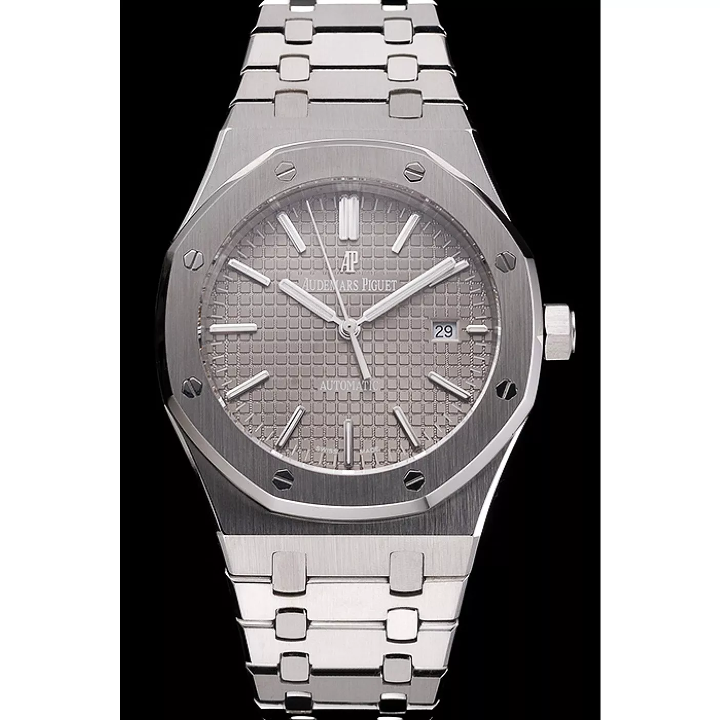 Affordable Swiss Audemars Piguet Royal Oak Silver Dial Stainless Steel Case And Bracelet 0124