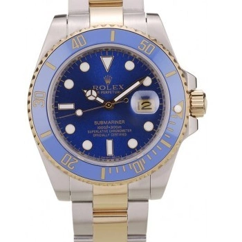 Cheap Blue 98230 Rolex Blue Dial Bezel Submariner 0216