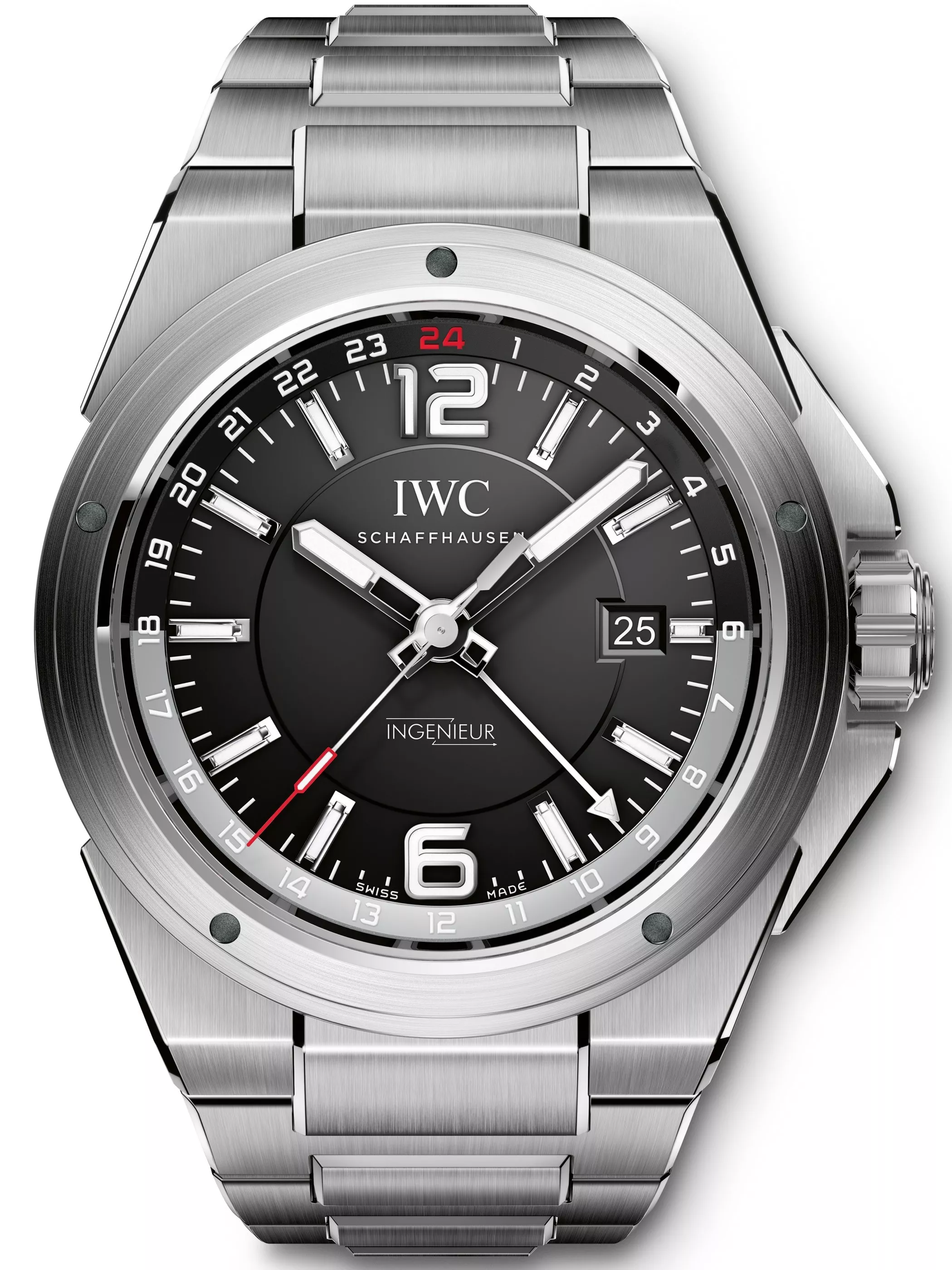 Affordable AAA Replica IWC Ingenieur Dual Time 43mm Mens Watch IW324402 0202