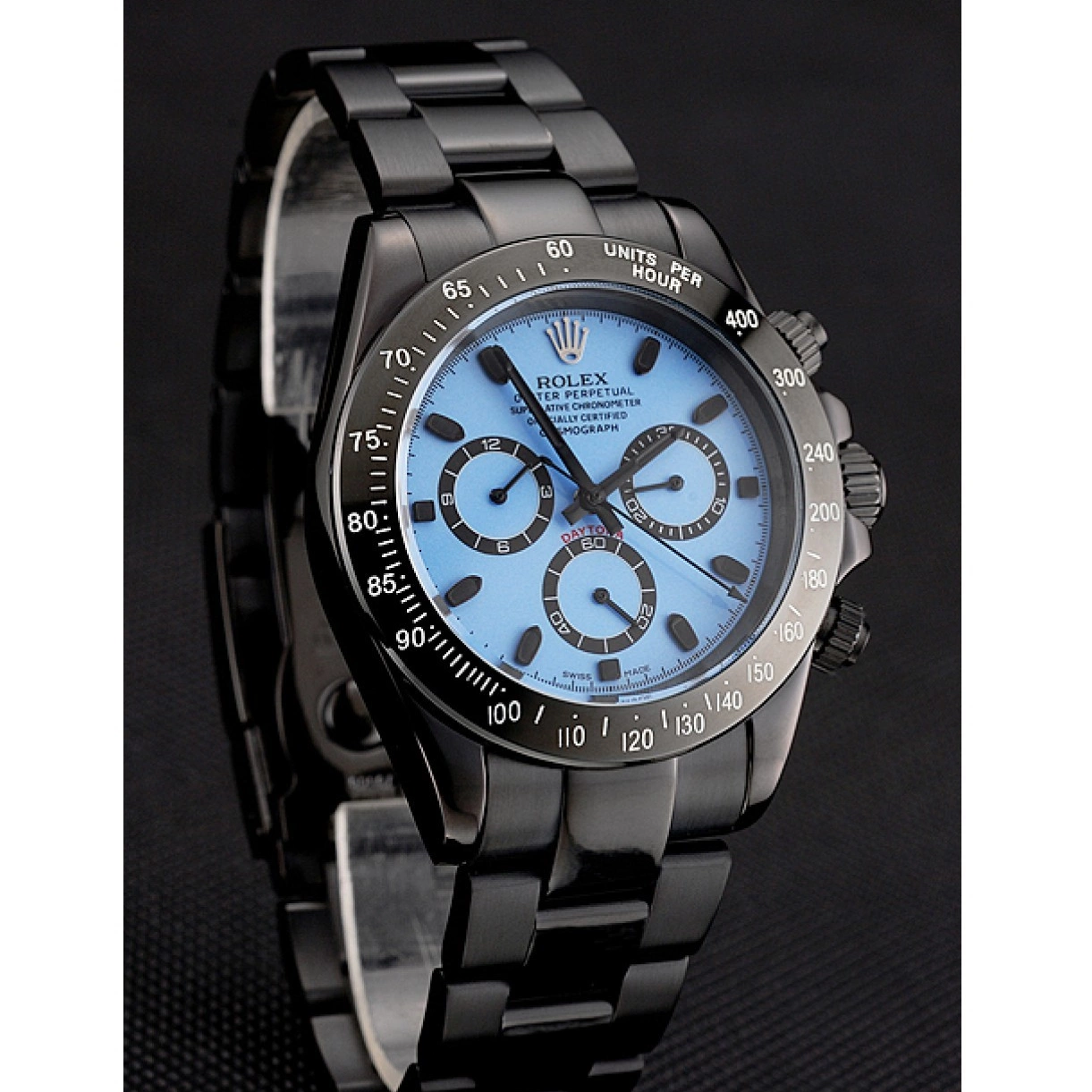 Affordable Steel Staineless Bracelet Blue 1454022 Daytona Black Dial Rolex Midnight 0226