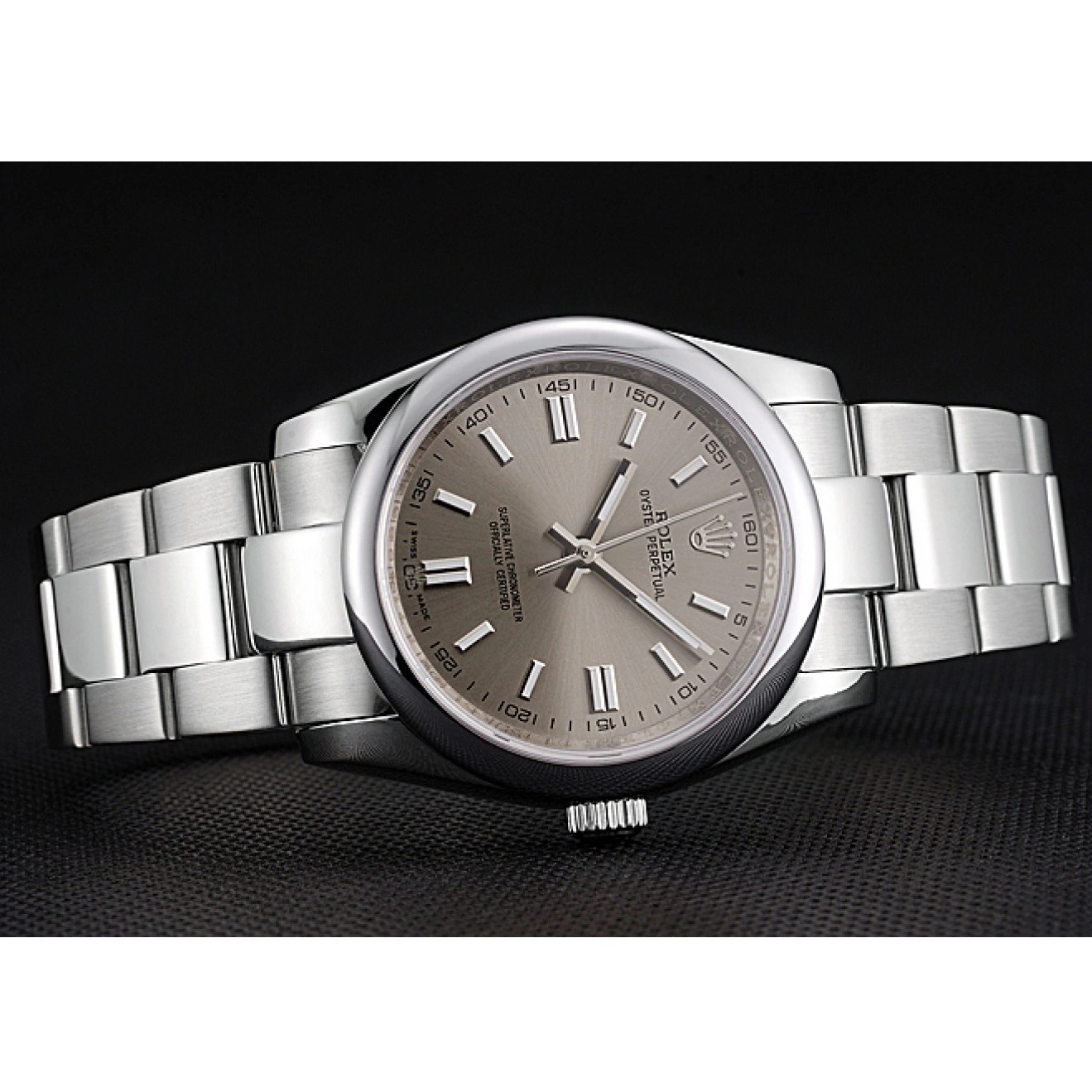 Affordable Perpetual Stainless Oyster Dial Silver Bracelet Steel Steel Case Rolex Stainless DateJust 622640 0227