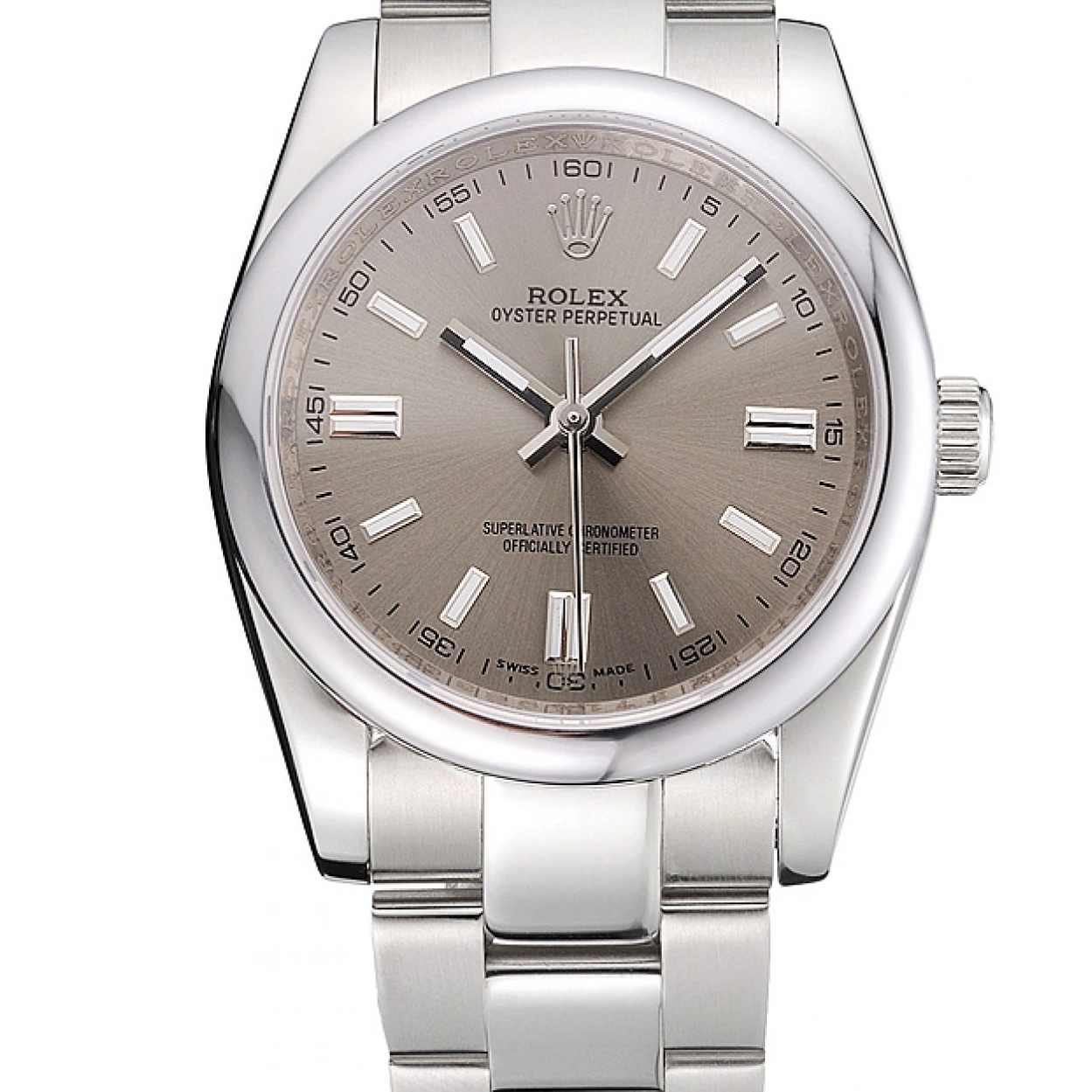 Affordable Perpetual Stainless Oyster Dial Silver Bracelet Steel Steel Case Rolex Stainless DateJust 622640 0227