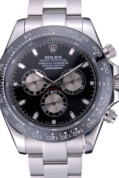 Affordable Steel 622543 Rolex Black Bracelet Dial Stainless Cosmograph Daytona 0214