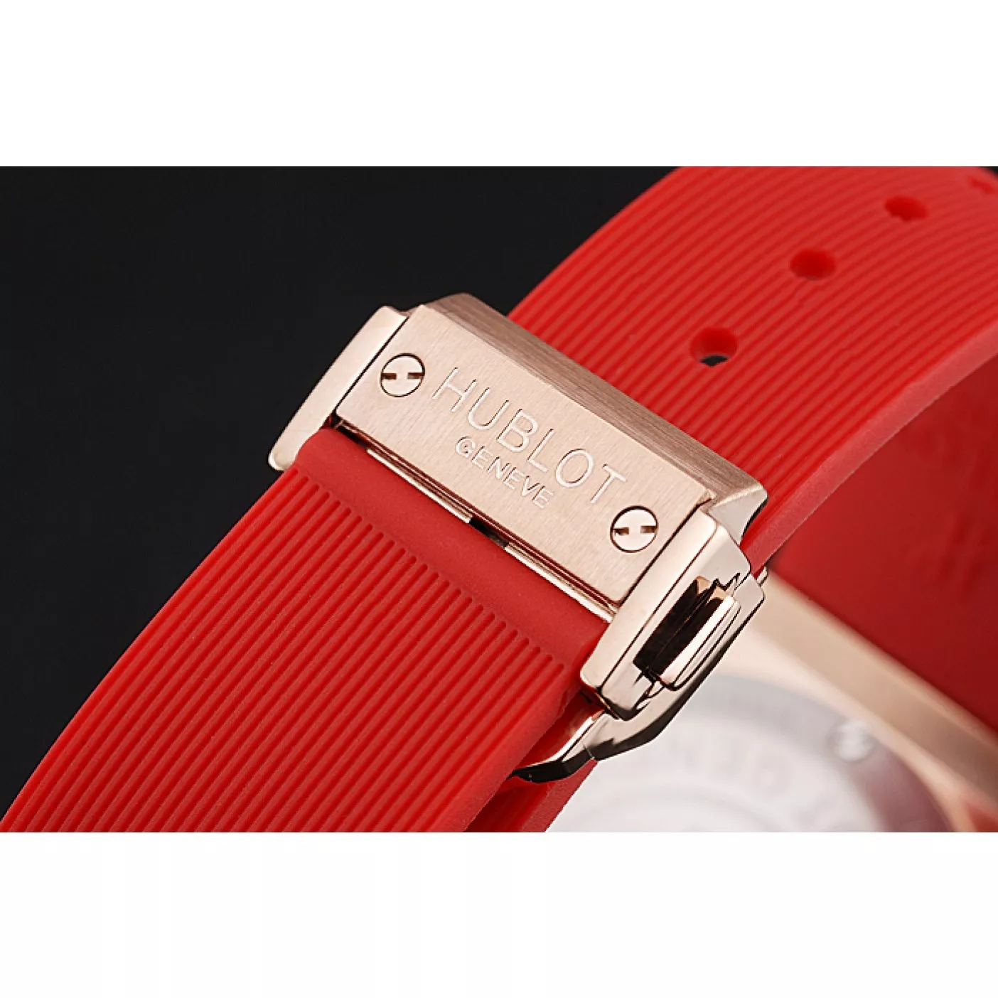 Cheap Hublot Big Bang Red Strap Red Dial Watch 98069 0201