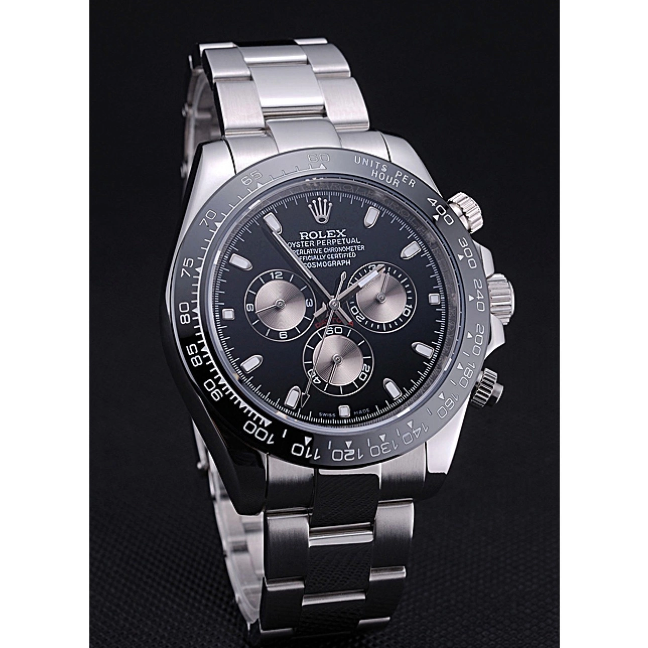 Affordable Stainless Dial 622543 Rolex Cosmograph Black Steel Daytona Bracelet 0220