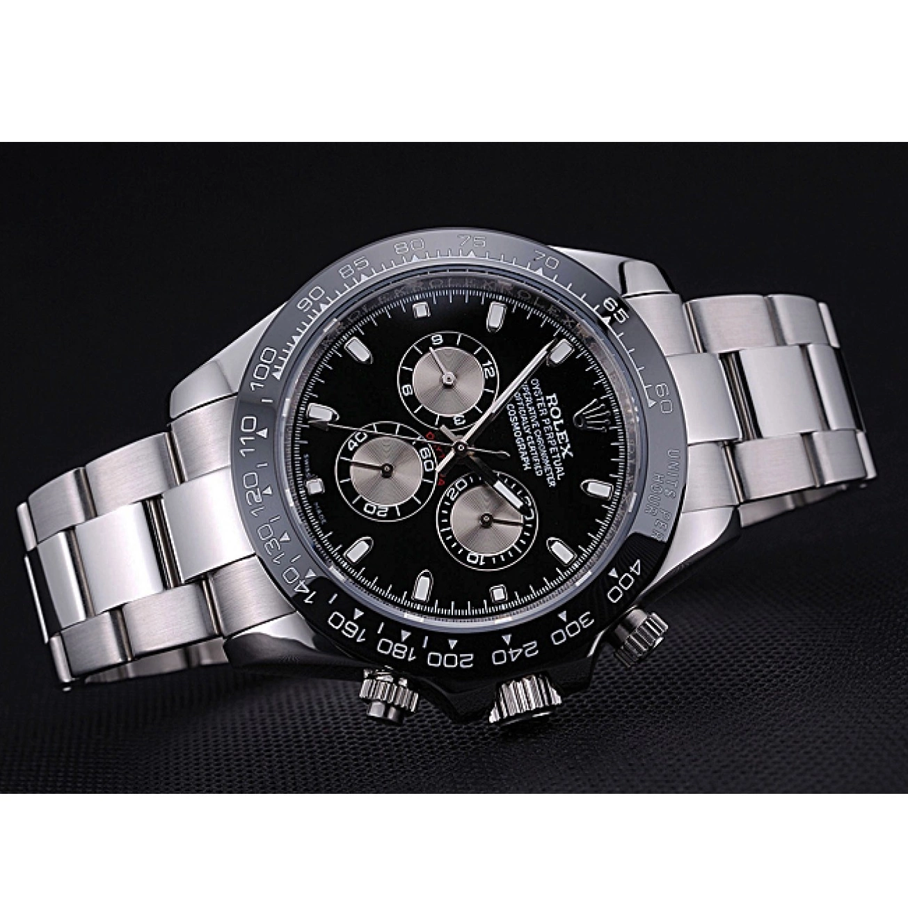 Affordable Stainless Dial 622543 Rolex Cosmograph Black Steel Daytona Bracelet 0220