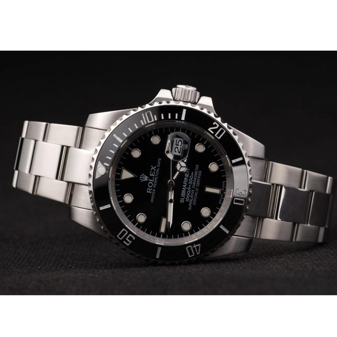 Affordable Black 98235 Dial Ceramic Submariner Black Rolex Bezel 0209