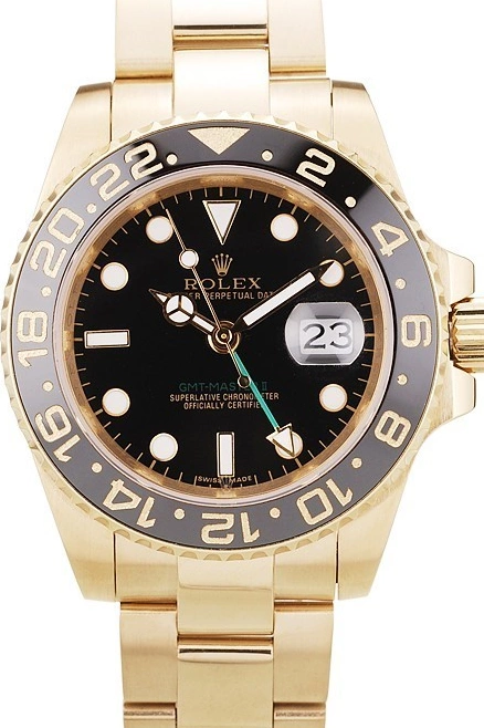 Affordable 98228 GMT Bezel Rolex Black Dial Black II Master Ceramic 0217