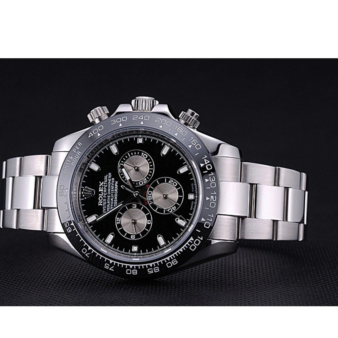 Affordable Stainless Dial 622543 Rolex Cosmograph Black Steel Daytona Bracelet 0220