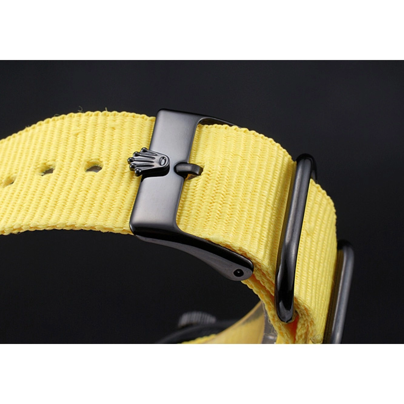 Affordable Milgauss 621999 Yellow Nylon Strap Rolex Bamford 0210