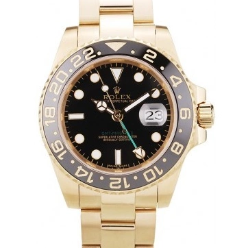 Affordable 98228 GMT Bezel Rolex Black Dial Black II Master Ceramic 0217