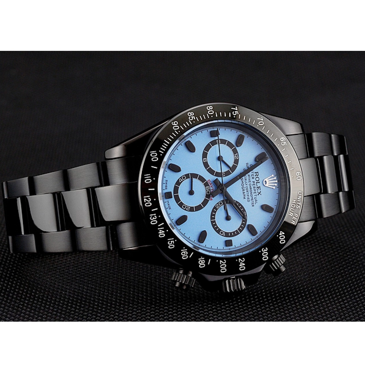 Affordable Steel Staineless Bracelet Blue 1454022 Daytona Black Dial Rolex Midnight 0226