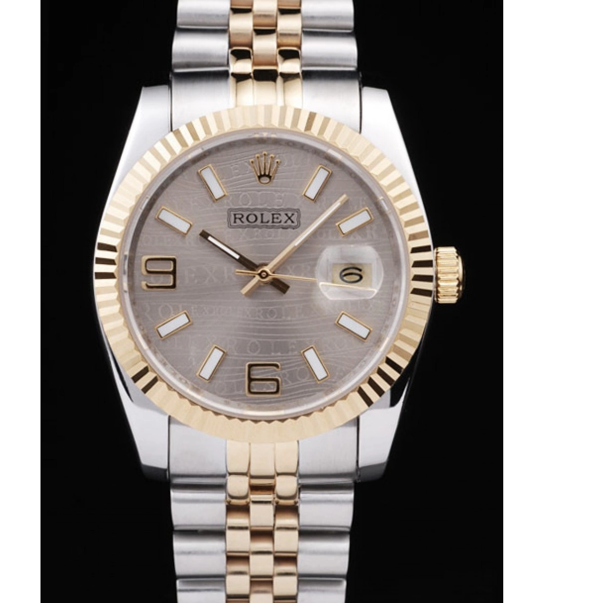 Affordable Silver 18k Rolex Two Tone Stainless 98085 Gold Plated DateJust Steel Dial 0214