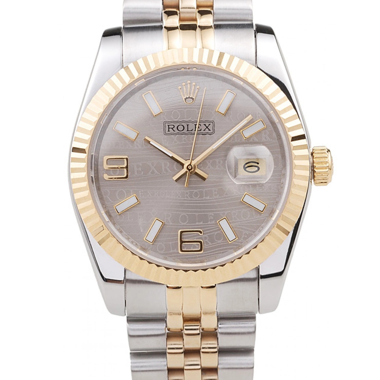 Affordable Silver 18k Rolex Two Tone Stainless 98085 Gold Plated DateJust Steel Dial 0214