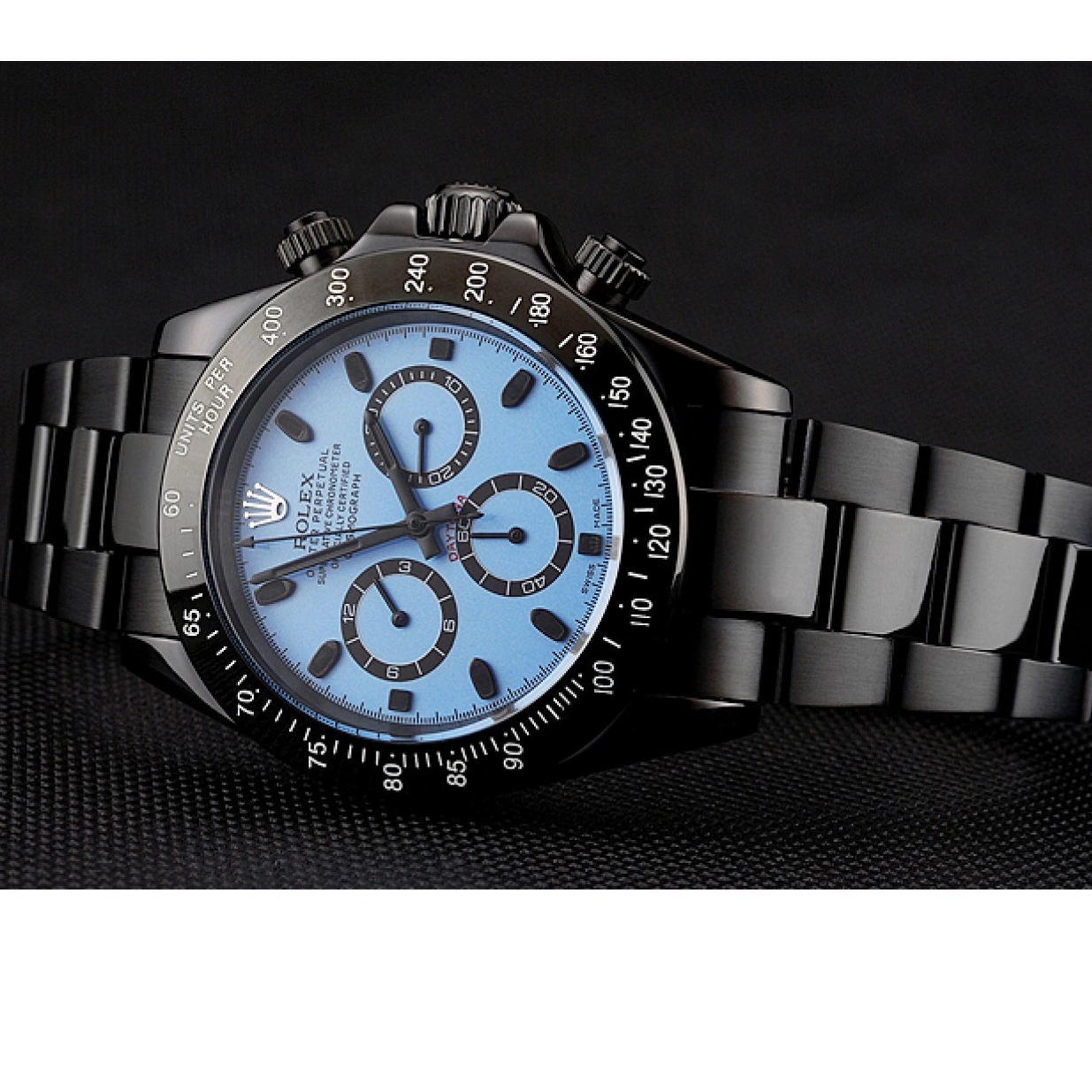 Affordable Steel Staineless Bracelet Blue 1454022 Daytona Black Dial Rolex Midnight 0226