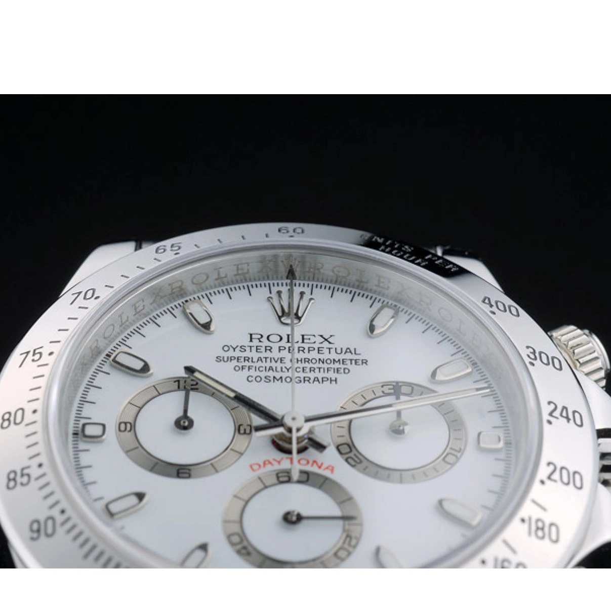 Affordable Steel White Daytona Dial 80297 Swiss Rolex Stainless Bracelet 0225