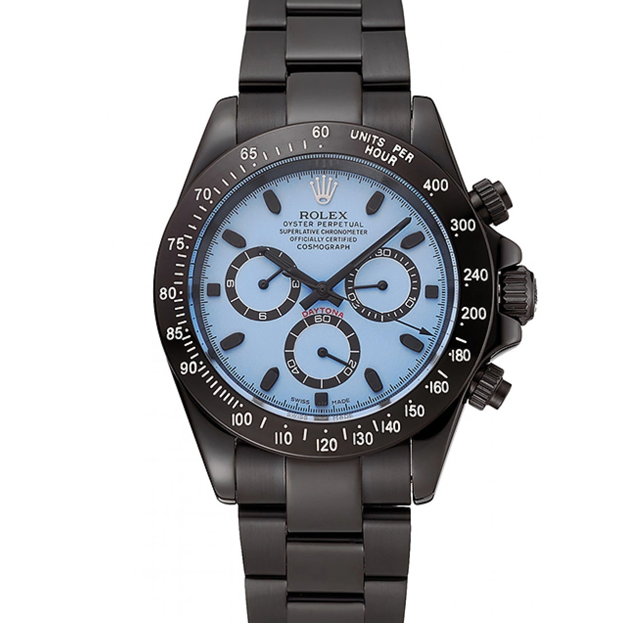 Affordable Steel Staineless Bracelet Blue 1454022 Daytona Black Dial Rolex Midnight 0226