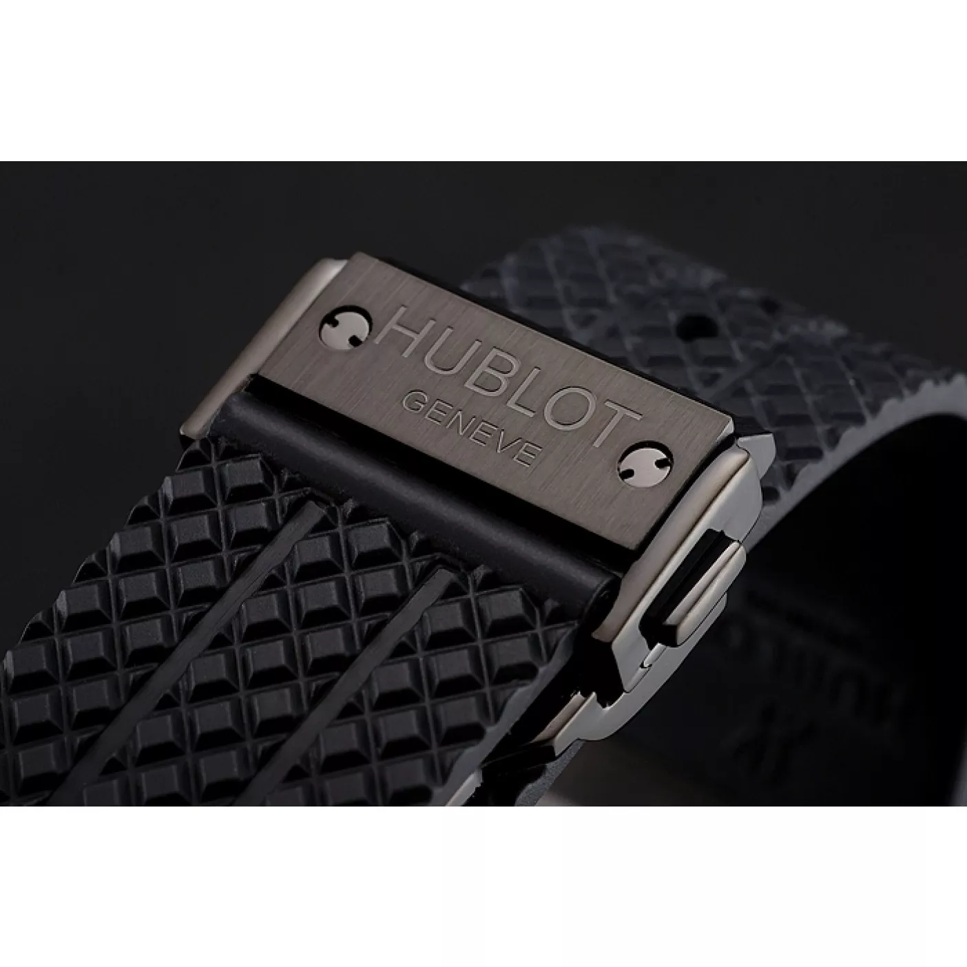 Affordable Swiss Hublot Big Bang Black Dial Black Case Black Rubber Bracelet 1453901 0201