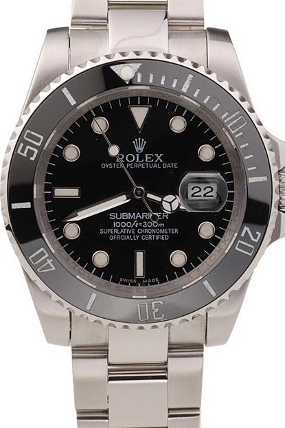 Affordable Black 98235 Dial Ceramic Submariner Black Rolex Bezel 0209