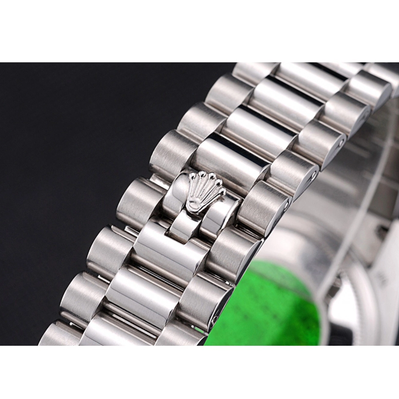 Affordable Steel Polished Day-Date Stainless Dial Rolex Silver 0226