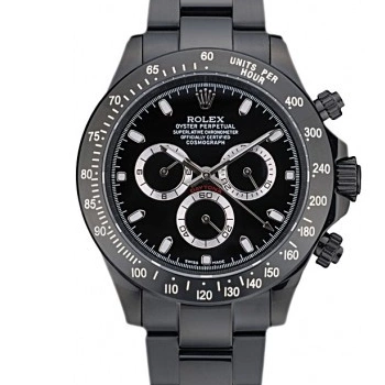 Affordable Steel Black Tachymeter Dial 80247 Plated Daytona Black Rolex Ion Stainless Strap Black 0210