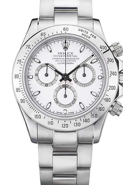 Affordable Steel White Daytona Dial 80297 Swiss Rolex Stainless Bracelet 0225